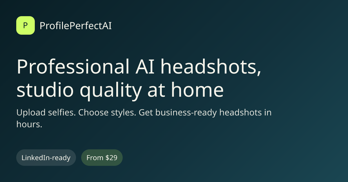 Profile Perfect AI
